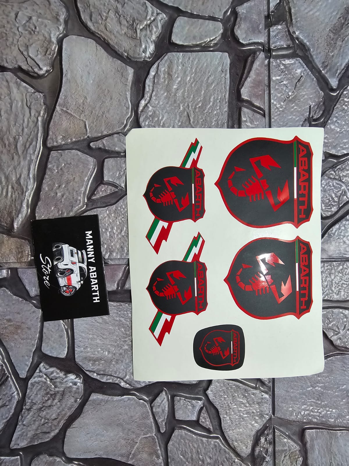 500/595 Abarth Logo Cover Kit
