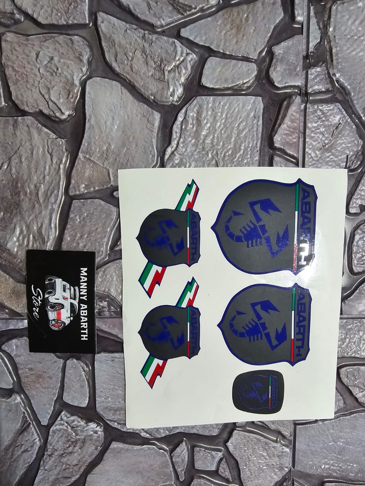 500/595 Abarth Logo Cover Kit