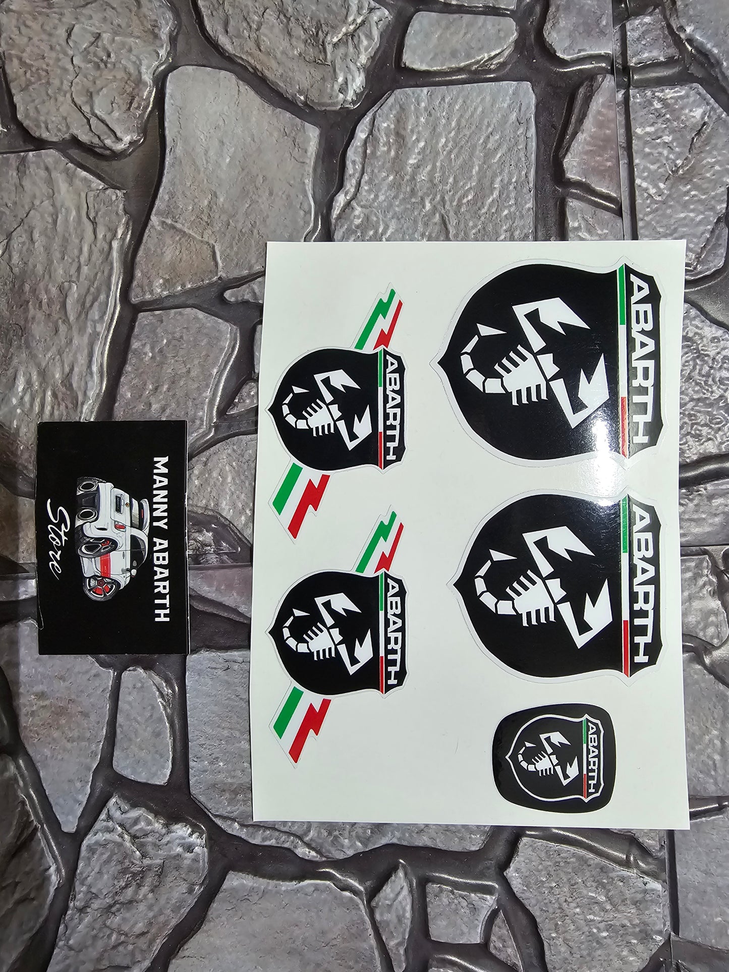 500/595 Abarth Logo Cover Kit