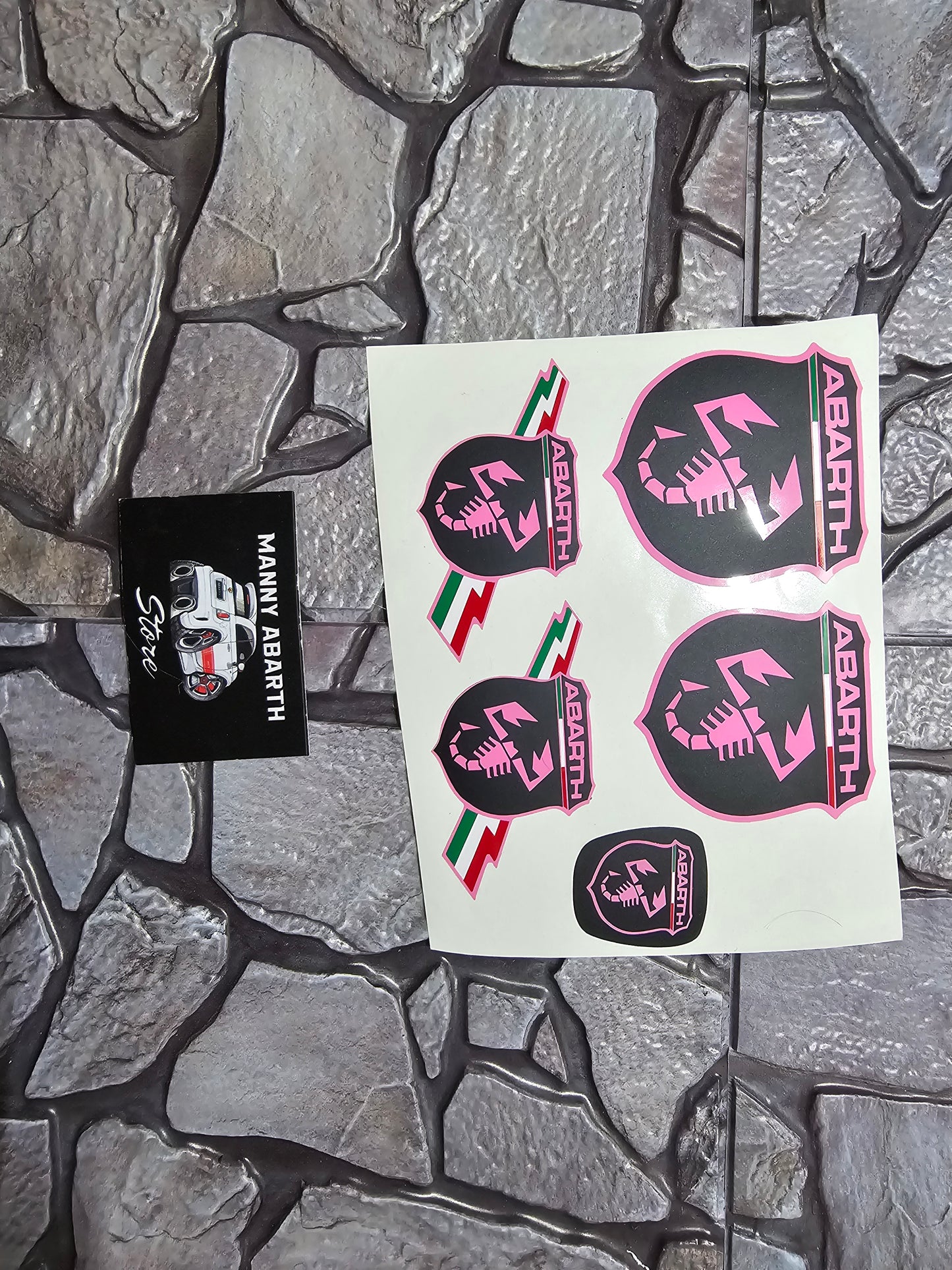 500/595 Abarth Logo Cover Kit