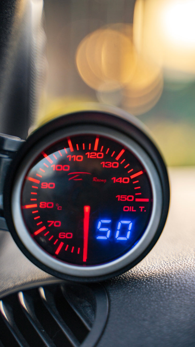 Temp.-Druckanzeige 52mm Depo Racing Öl