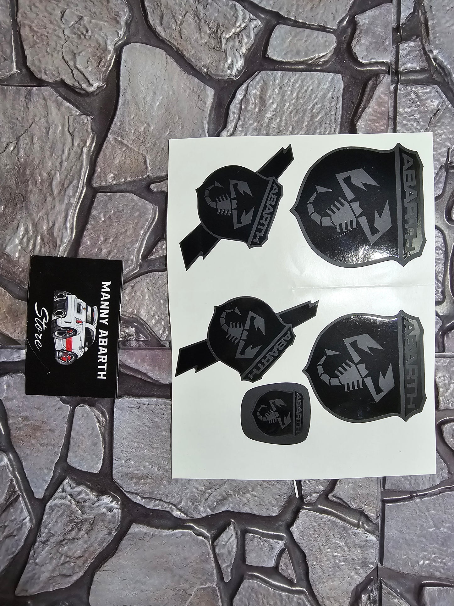 500/595 Abarth Logo Cover Kit