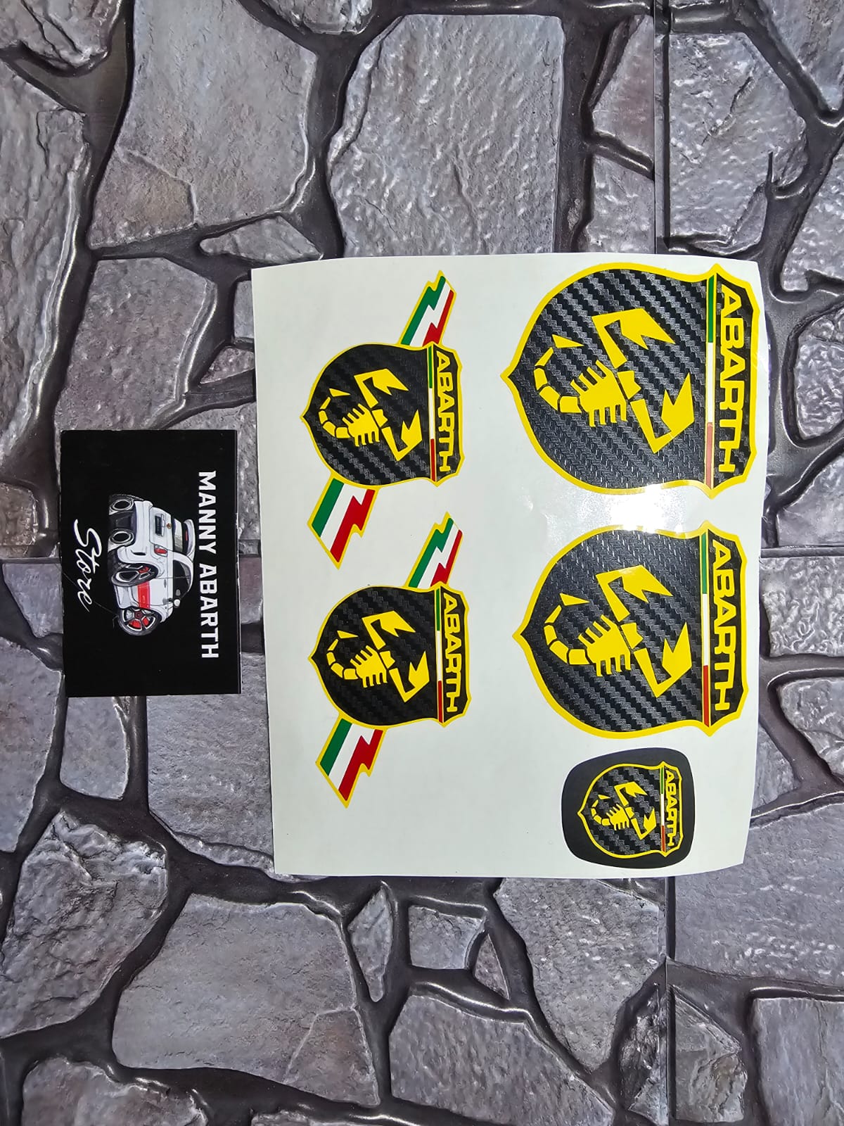 500/595 Abarth Logo Cover Kit