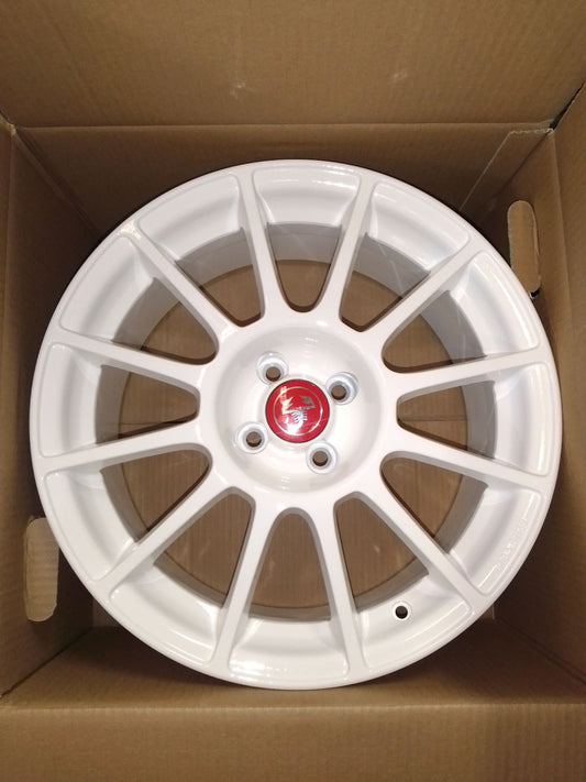 Satz mit 4 ESSESSE Abarth 500 - 595 - 695 Alufelgen - 4x98 - Kanal 7,5 - ET 35