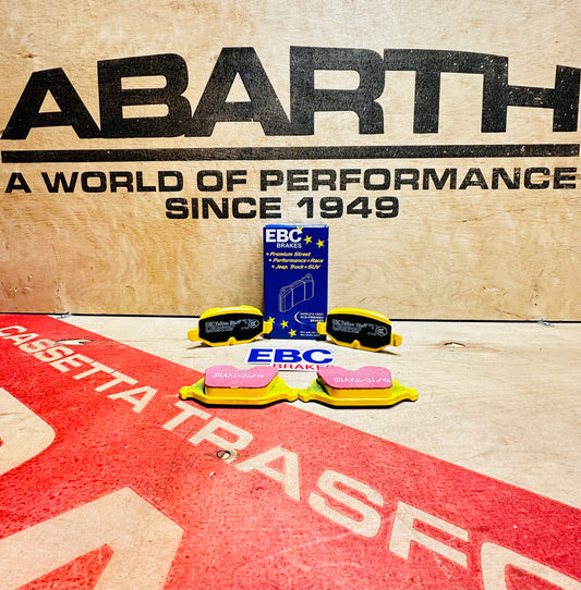 EBC YELLOW REAR BRAKE PADS 500 ABARTH