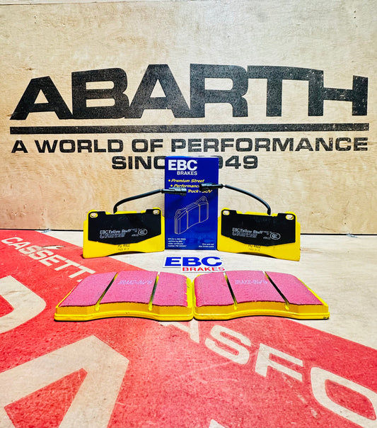 EBC YELLOW front pads 500 abarth caliper 330 mm 4 pistons