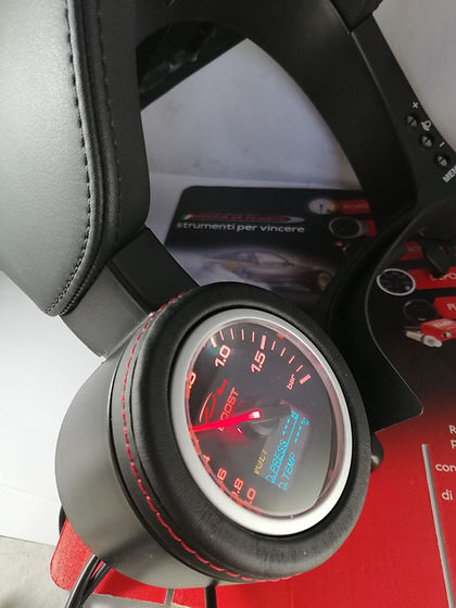 INSTRUMENT HOLDER FOR INSTALLATION OF 60 PRESSURE GAUGE IN ORIGINAL POSITION 500 ABARTH 