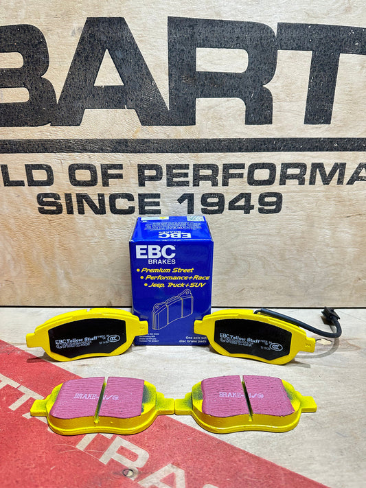 EBC YELLOW front pads 500 abarth original bosch caliper 284 mm SINGLE PUMP