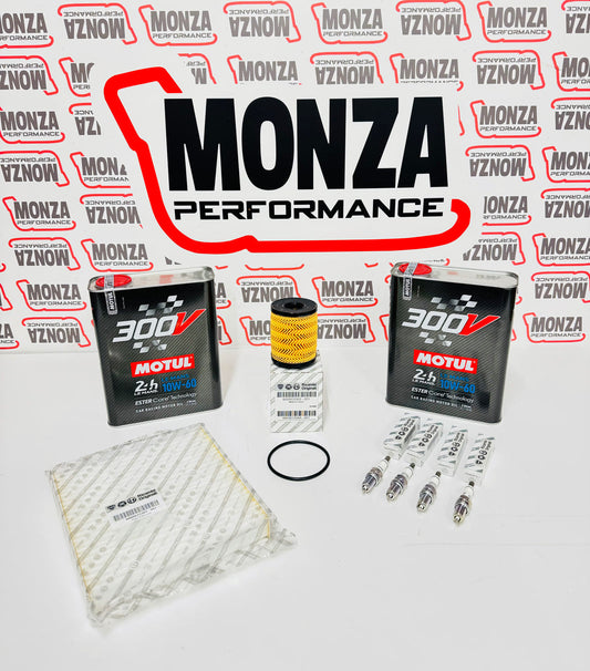 Complete Abarth Motul 300V Le Mans 10W60 Engine Oil Service Kit