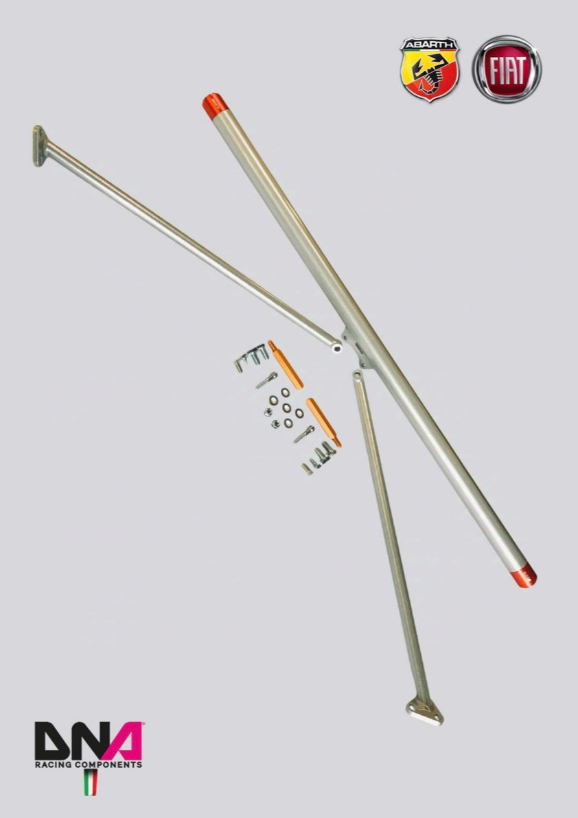 DNA Racing Rear Strut Bar Kit with 4-way Tie Rods