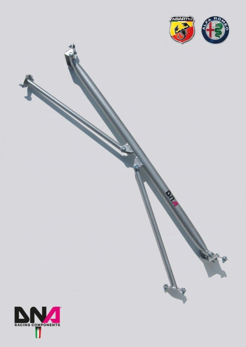 DNA Racing Rear Strut Bar Kit with Tie Rods