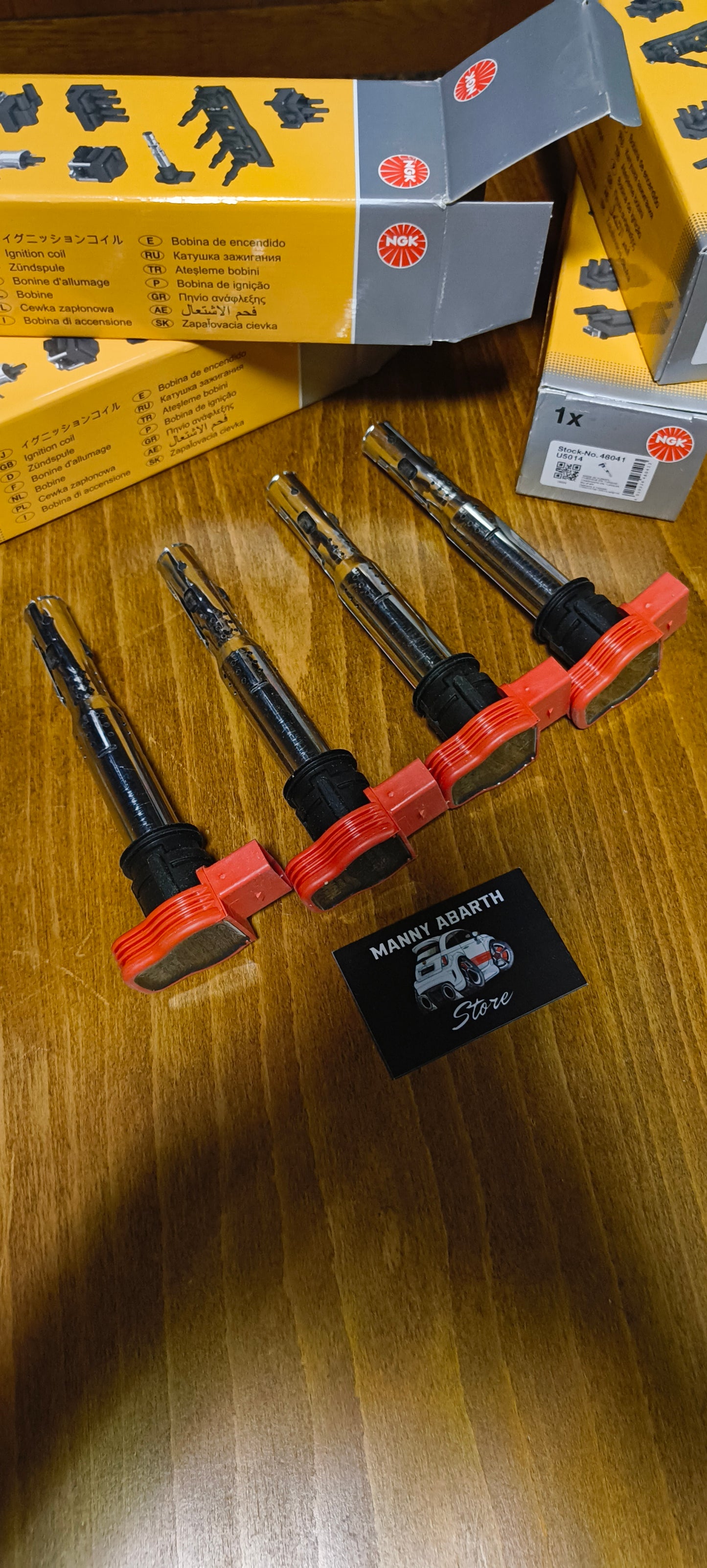 COILS R8 + WIRING