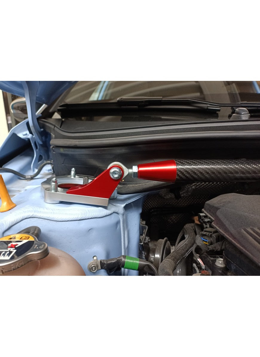 Kit barra duomi anteriore fibra di carbonio DNA Racing