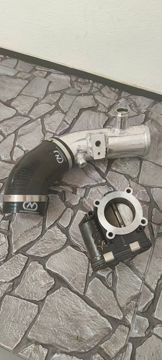 Set corpo farfallato e tubo maggiorato usato
