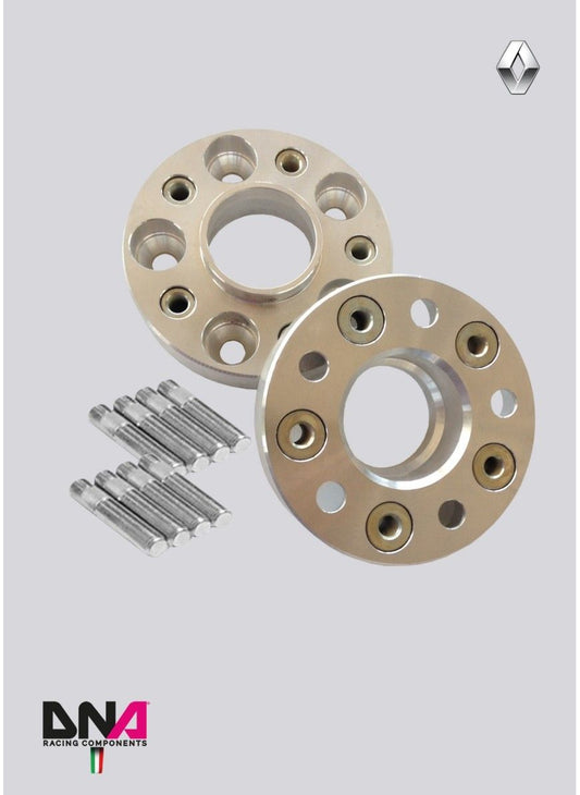 Distanziali con inserti e bulloneria DNA Racing 25 mm