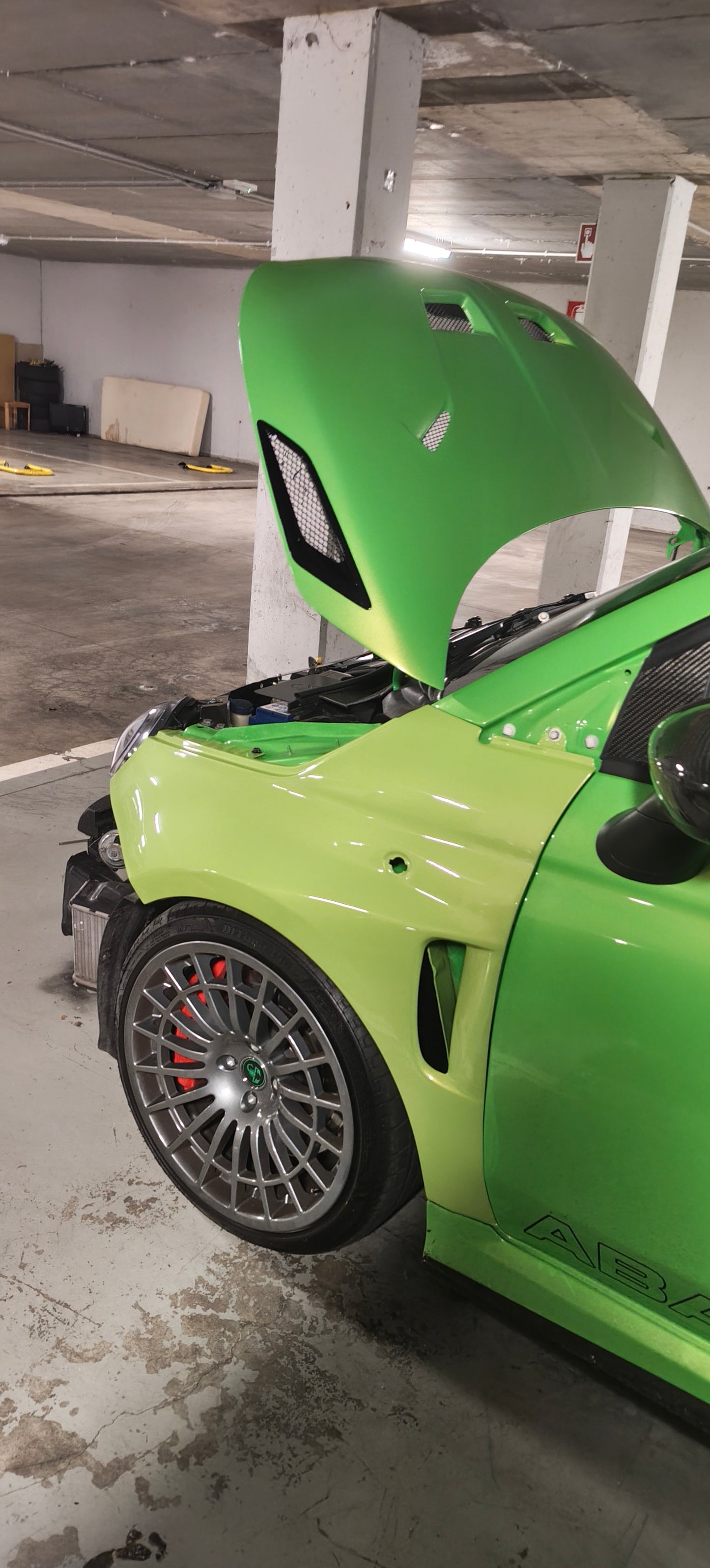 Coppia Parafanghi modello RS in vetroresina