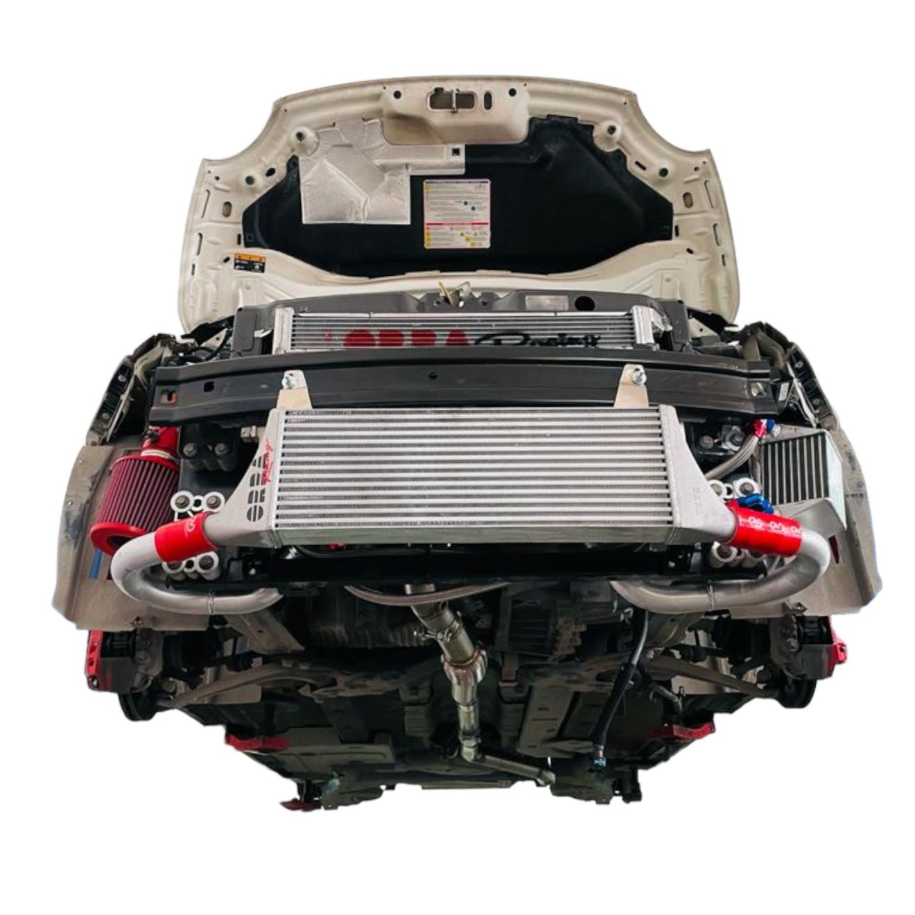 KIT INTERCOOLER, FMIC INTERCOOLER FIAT 500 ABARTH 9 LITRI ORRA RACING TUBE & FIN Competition