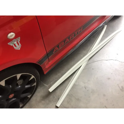 Minigonne laterali FIAT 500 Abarth sottoporta