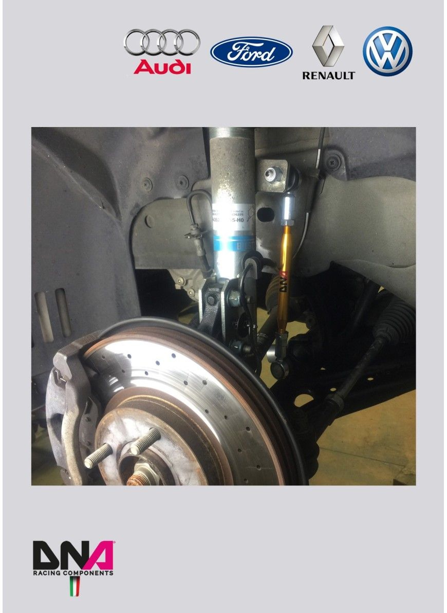 Kit tiranti regolabili "Pro Street" per barra antirollio anteriore DNA Racing