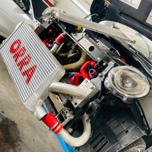 Competition Intercooler 12 litri (uso pista) IC,FMIC 500 ABARTH