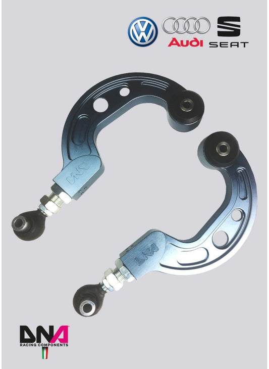 Kit bracci sospensione superiori regolazione camber DNA Racing