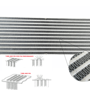 KIT INTERCOOLER GRANDE PUNTO EVO  / GPA ABARTH T-JET E MULTIAIR TUBAZIONE COMPLETA TUBE & FIN COMPETITION ORRA RACING