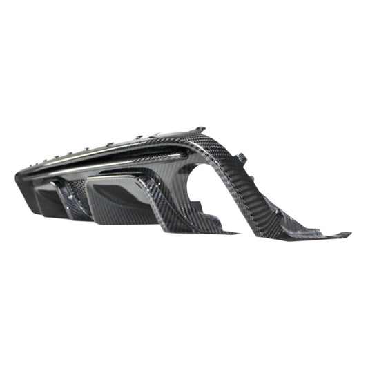 Estrattore completo in VERO CARBONIO Fiat 500 Abarth - 595 - 695 - Restyling