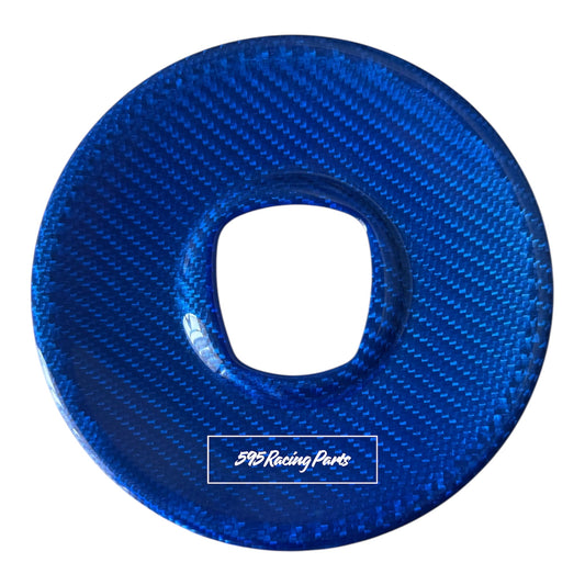Cover Volante Airbag in CARBONIO VERO Fiat 500 Abarth - 595 - 695 - Fiat 500 - in diverse finiture