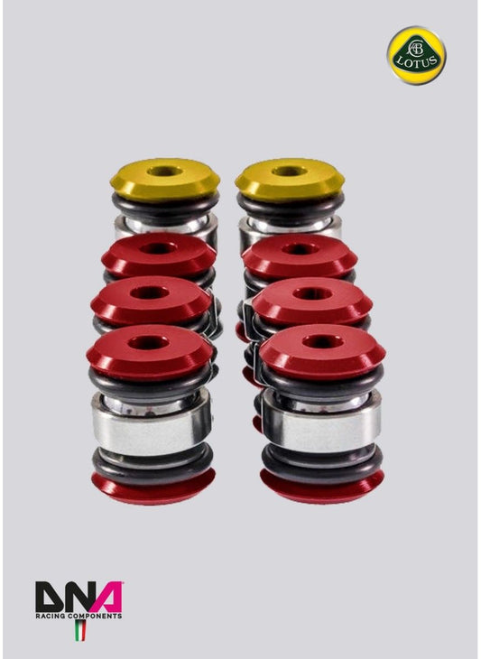 Kit uniball trapezi standard (parziale) DNA Racing